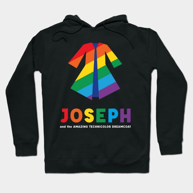 Joseph and the Amazing technicolor dreamcoat t-shirt Hoodie by Kutu beras 